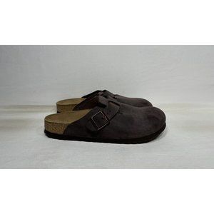 Birkenstock Boston Clog Brown Women’s Size 11 Narrow Shoes Mules